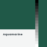 Color chip: Aquamarine