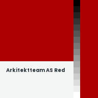 Color chip: Arkitektteam AS Red
