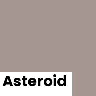 Color chip: Asteroid