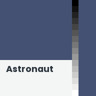 Color chip: Astronaut