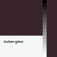 Color chip: Aubergine