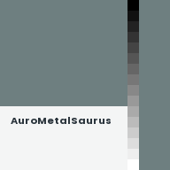 Color chip: AuroMetalSaurus