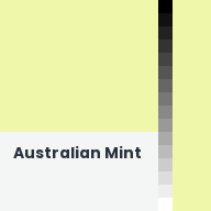Color chip: Australian Mint