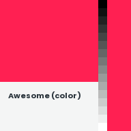 Color chip: Awesome (color)