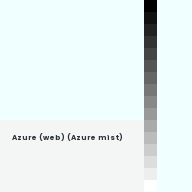 Color chip: Azure (web) (Azure mist)