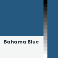 Color chip: Bahama Blue