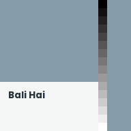 Color chip: Bali Hai