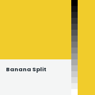 Color chip: Banana Split