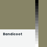Color chip: Bandicoot