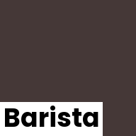 Color chip: Barista