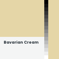 Color chip: Bavarian Cream