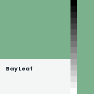 Color chip: Bay Leaf