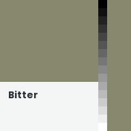 Color chip: Bitter