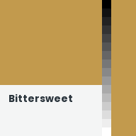 Color chip: Bittersweet