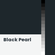 Color chip: Black Pearl