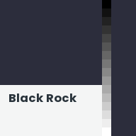 Color chip: Black Rock