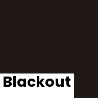 Color chip: Blackout