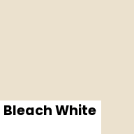 Color chip: Bleach White
