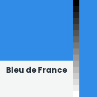 Color chip: Bleu de France