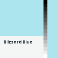 Color chip: Blizzard Blue