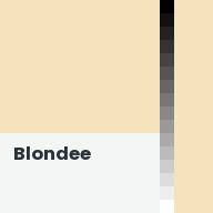 Color chip: Blondee