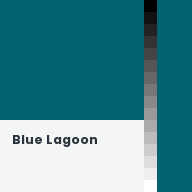 Color chip: Blue Lagoon