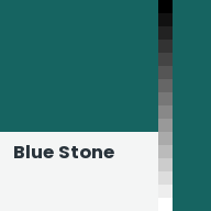 Color chip: Blue Stone