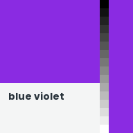 Color chip: Blue-violet