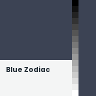 Color chip: Blue Zodiac