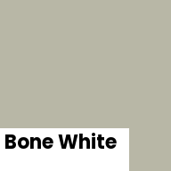 Color chip: Bone White