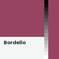 Color chip: Bordello
