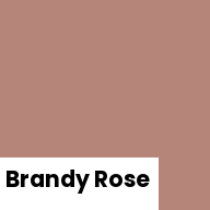 Color chip: Brandy Rose