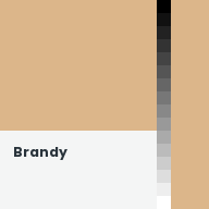 Color chip: Brandy