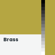 Color chip: Brass