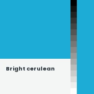 Color chip: Bright cerulean