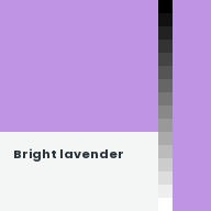 Color chip: Bright lavender
