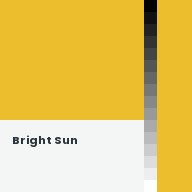 Color chip: Bright Sun