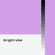 Color chip: Bright ube