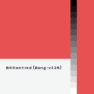 Color chip: Brilliant red (Bang-v3 26)