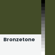 Color chip: Bronzetone
