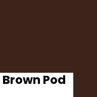 Color chip: Brown Pod