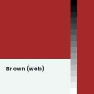 Color chip: Brown (web)