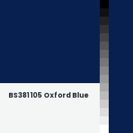Color chip: BS381 105 Oxford Blue