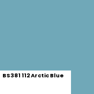 Color chip: BS381 112 Arctic Blue