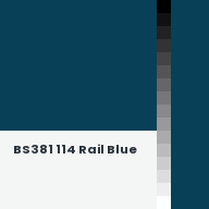 Color chip: BS381 114 Rail Blue