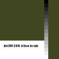 Color chip: BS381 298 Olive Drab