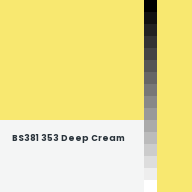 Color chip: BS381 353 Deep Cream