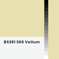 Color chip: BS381 365 Vellum