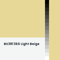 Color chip: BS381 366 Light Beige