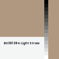 Color chip: BS381 384 Light Straw
